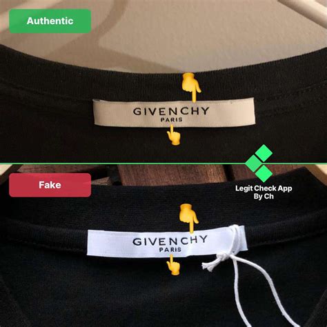 givenchy star t shirt real vs fake|how to find givenchy clothes.